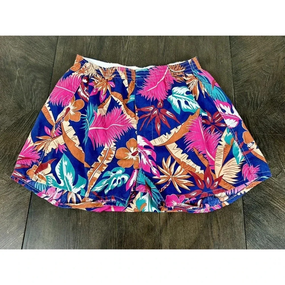 Vtg 80s Hanes It's A Boxer Underwear Boxer Shorts Floral Print Large USA NWOT - Picture 2 of 9